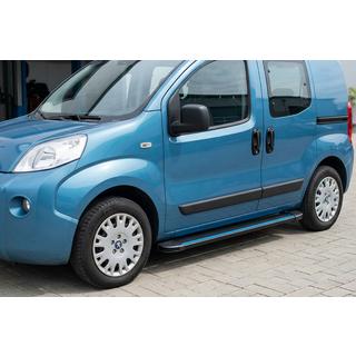 Maya Blue sidetrin (2 stk., aluminium) foto 1