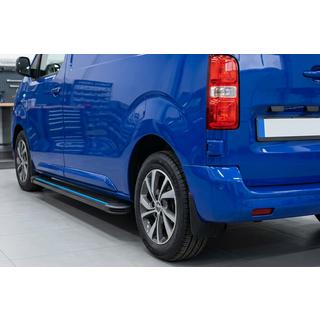Maya Blue sidetrin (2 stk., aluminium) foto 1