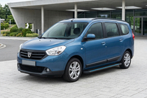 Dacia Lodgy 2012–2022 Maya Blue sidetrin (2 stk., aluminium) foto 1