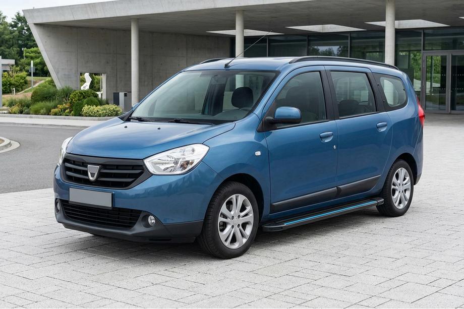 Dacia Lodgy 2012–2022 Maya Blue sidetrin (2 stk., aluminium) Image