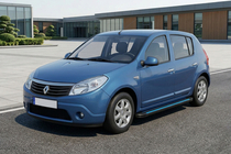 Dacia Sandero 2007–2013 Maya Blue sidetrin (2 stk., aluminium) foto 1