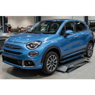 Maya Blue sidetrin (2 stk., aluminium) foto 1