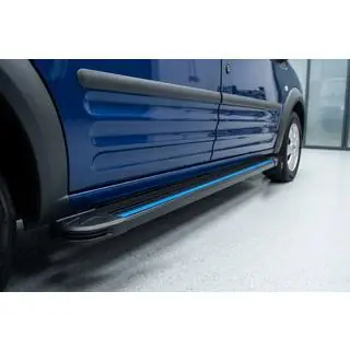 Maya Blue sidetrin (2 stk., aluminium) foto 1