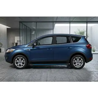 Maya Blue sidetrin (2 stk., aluminium) foto 1