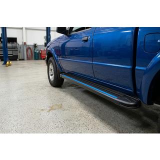 Maya Blue sidetrin (2 stk., aluminium) foto 1