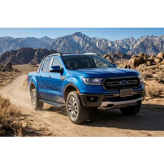 Maya Blue sidetrin (2 stk., aluminium) Ford Ranger 2011–2022 foto 1