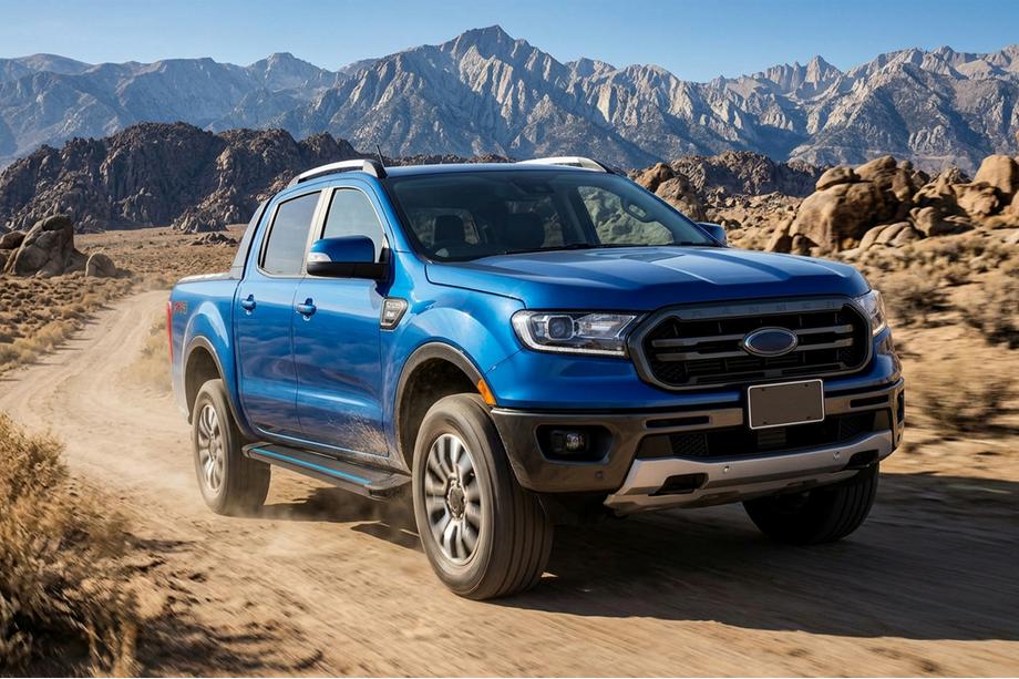 Ford Ranger 2011–2022 Maya Blue sidetrin (2 stk., aluminium) Image
