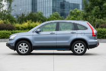 Honda CRV 2007–2011 Maya Blue sidetrin (2 stk., aluminium) foto 1