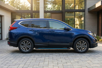 Honda CRV 2017–2022 Maya Blue sidetrin (2 stk., aluminium) foto 1