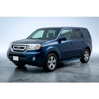 Maya Blue sidetrin (2 stk., aluminium) foto 1
