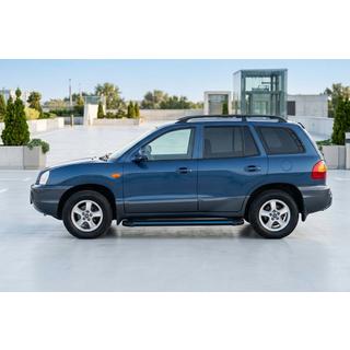 Maya Blue sidetrin (2 stk., aluminium) foto 1
