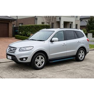 Sidetrin Maya Blue-Black (2 stk., aluminium) foto 1