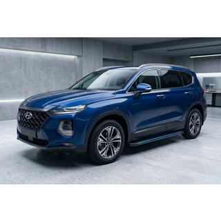 Maya Blue sidetrin (2 stk., aluminium) foto 1