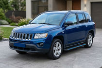 Jeep Compass 2006–2016 Maya Blue sidetrin (2 stk., aluminium) foto 1