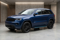 Jeep Grand Cherokee WK2 2010–2021 Maya Blue sidetrin (2 stk., aluminium) foto 1