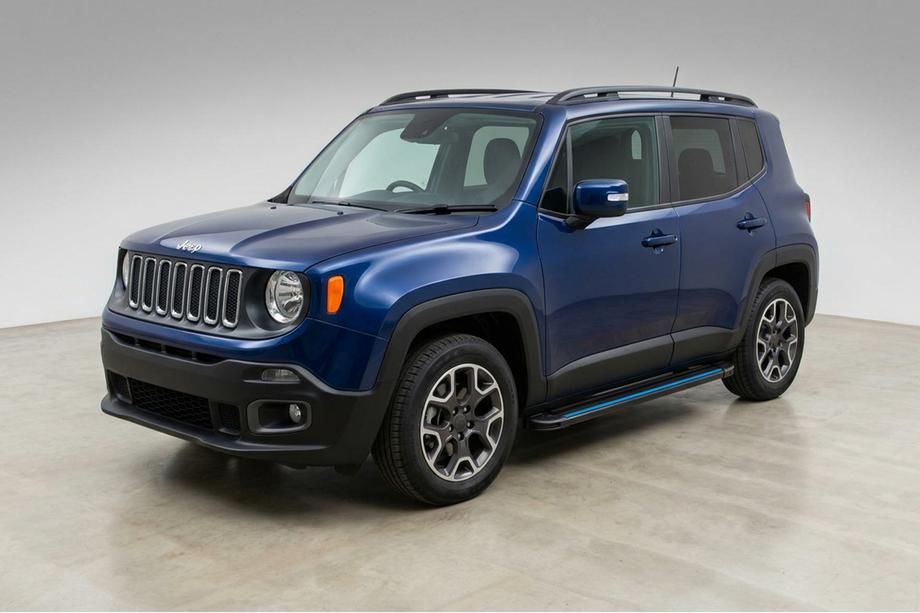 Jeep Renegade 2014– Maya Blue sidetrin (2 stk., aluminium) Image