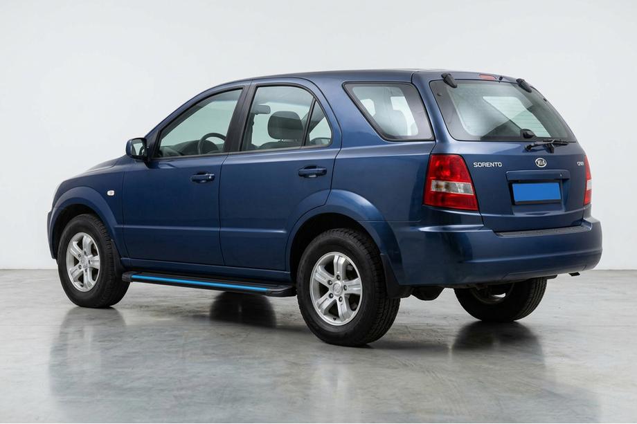 Kia Sorento I BL 2002–2009 Maya Blue sidetrin (2 stk., aluminium) Image