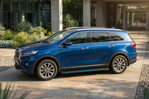 Kia Sorento III UM 2014–2020 Maya Blue sidetrin (2 stk., aluminium) foto 1