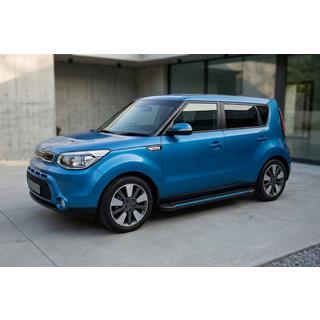 Maya Blue sidetrin (2 stk., aluminium) Kia Soul II 2013–2018 foto 1
