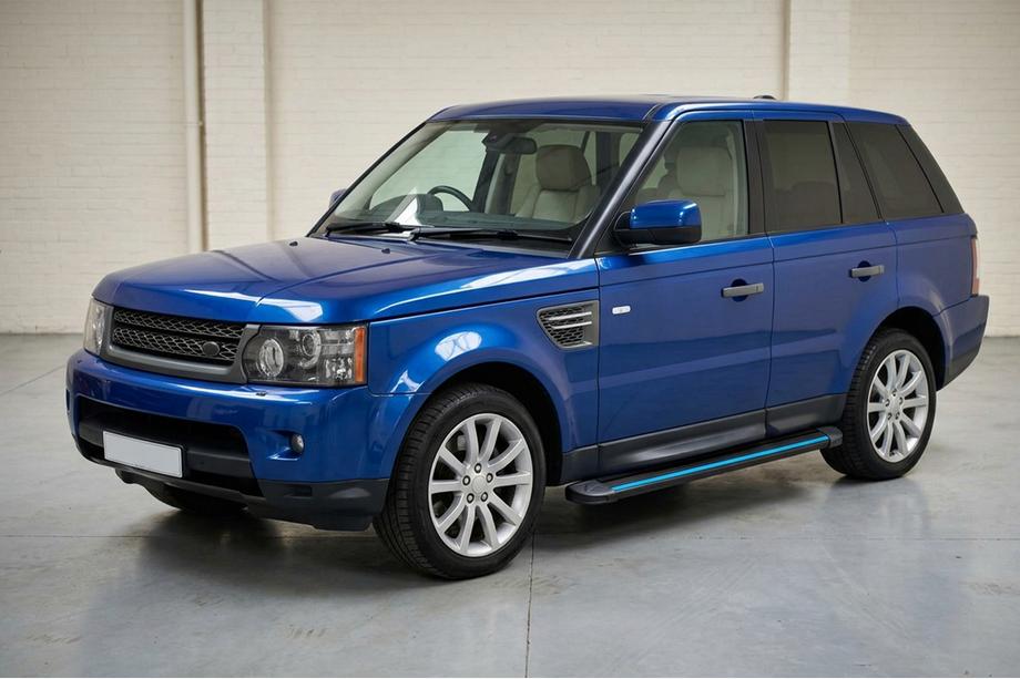 Range Rover Sport 2005–2013 Maya Blue sidetrin (2 stk., aluminium) Image