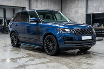 Range Rover IV L405 2013–2021 Maya Blue sidetrin (2 stk., aluminium) foto 1