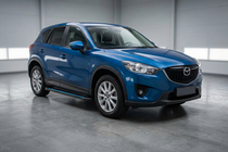 Mazda CX-5 2012–2017 Maya Blue sidetrin (2 stk., aluminium) foto 1