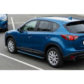 Maya Blue sidetrin (2 stk., aluminium) foto 2