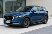 Mazda CX-5 2017–2025 Maya Blue sidetrin (2 stk., aluminium) foto 1