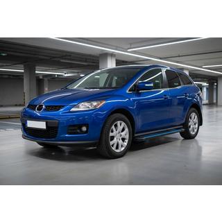 Maya Blue sidetrin (2 stk., aluminium) Mazda CX-7 2006–2012 foto 1