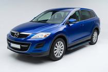 Mazda CX-9 2007–2016 Maya Blue sidetrin (2 stk., aluminium) foto 1