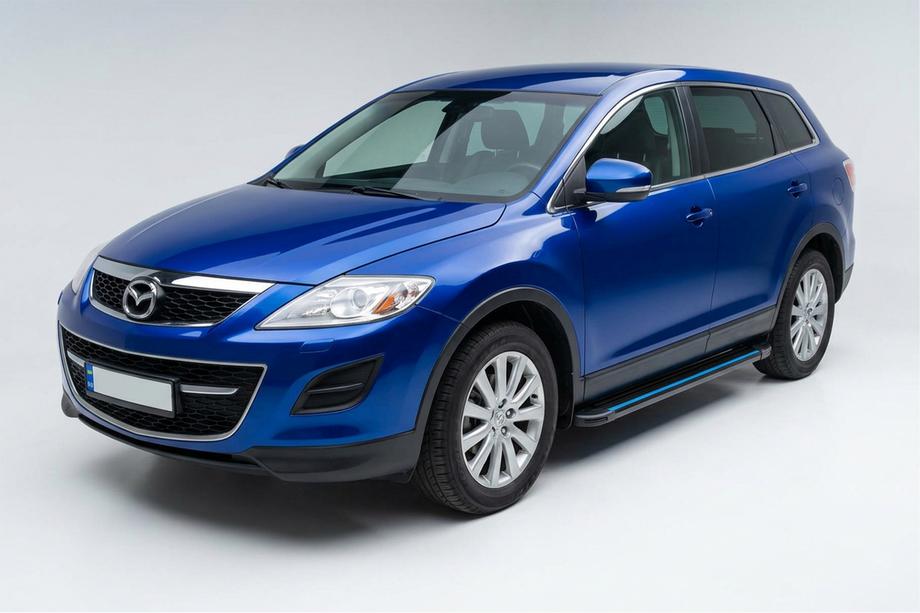 Mazda CX-9 2007–2016 Maya Blue sidetrin (2 stk., aluminium) Image