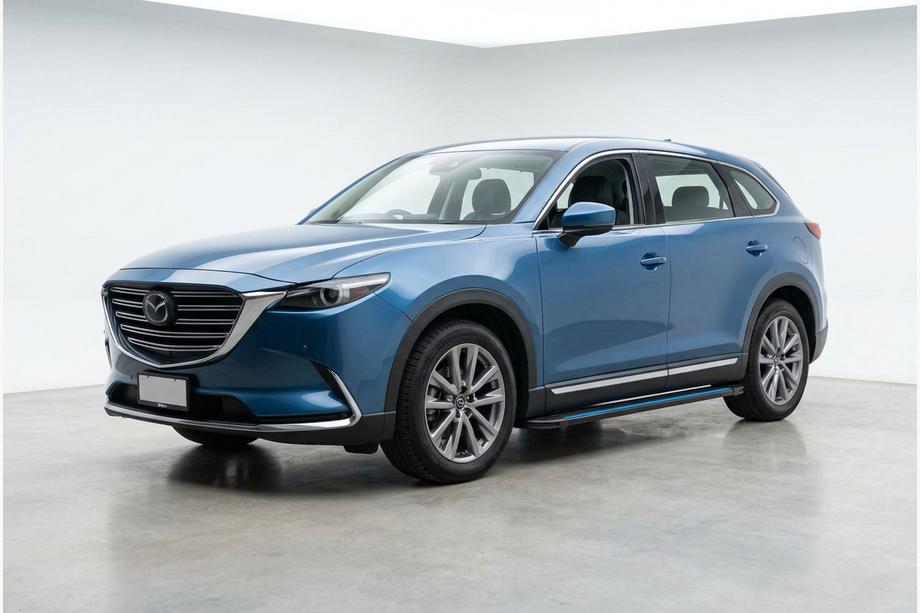 Mazda CX-9 2017– Maya Blue sidetrin (2 stk., aluminium) Image