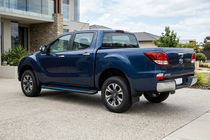Mazda BT-50 2012– Maya Blue sidetrin (2 stk., aluminium) foto 1