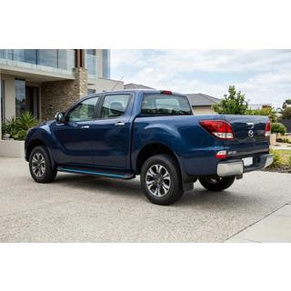 Maya Blue sidetrin (2 stk., aluminium) foto 1