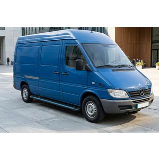 Maya Blue sidetrin (2 stk., aluminium) foto 1
