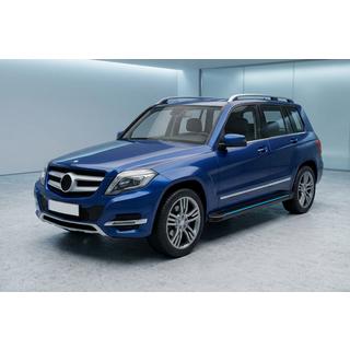 Maya Blue sidetrin (2 stk., aluminium) foto 1