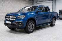 Mercedes X class 2017–2020 Maya Blue sidetrin (2 stk., aluminium) foto 1