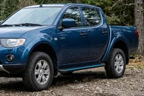Mitsubishi L200 2015–2024 Maya Blue sidetrin (2 stk., aluminium) foto 1