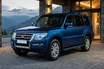 Mitsubishi Pajero Wagon IV 2006–2021 Maya Blue sidetrin (2 stk., aluminium) foto 1