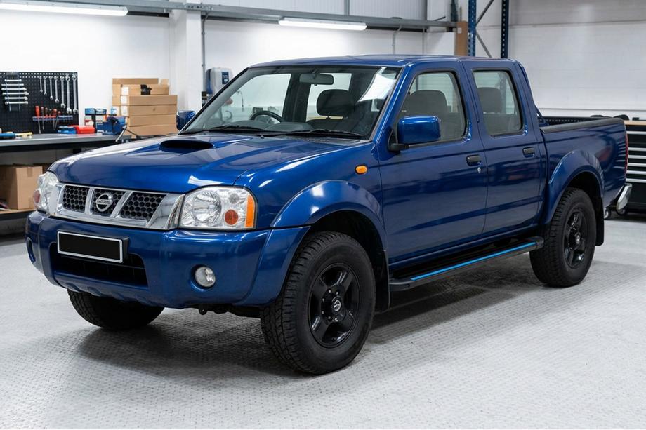 Nissan NP300 1999–2015 Maya Blue sidetrin (2 stk., aluminium) Image