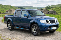 Nissan Navara 2006–2015 Maya Blue sidetrin (2 stk., aluminium) foto 1