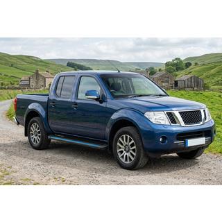 Maya Blue sidetrin (2 stk., aluminium) foto 1