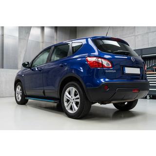 Sidetrin Maya Blue-Black (2 stk., aluminium) foto 1