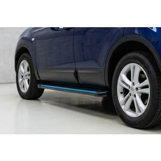 Maya Blue sidetrin (2 stk., aluminium) foto 1