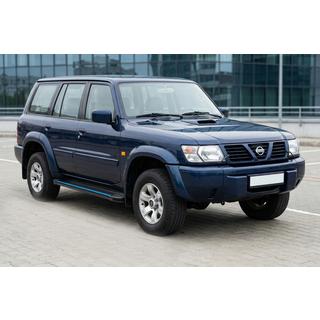 Maya Blue sidetrin (2 stk., aluminium) foto 1