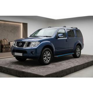 Maya Blue sidetrin (2 stk., aluminium) foto 1