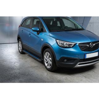 Maya Blue sidetrin (2 stk., aluminium) Opel Crossland X 2017–2024 foto 1