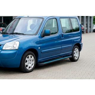 Maya Blue sidetrin (2 stk., aluminium) foto 1