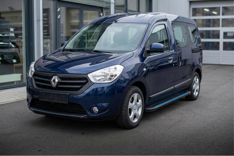 Renault Dokker 2013–2022 Maya Blue sidetrin (2 stk., aluminium) Image