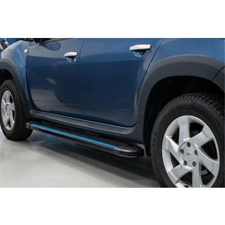 Maya Blue sidetrin (2 stk., aluminium) foto 1